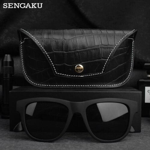 Handmade Genuine Leather Glasses Case Sunglasses Glasses Holder Box Sun Glasses Pouch Eye Glasses Bag Cover