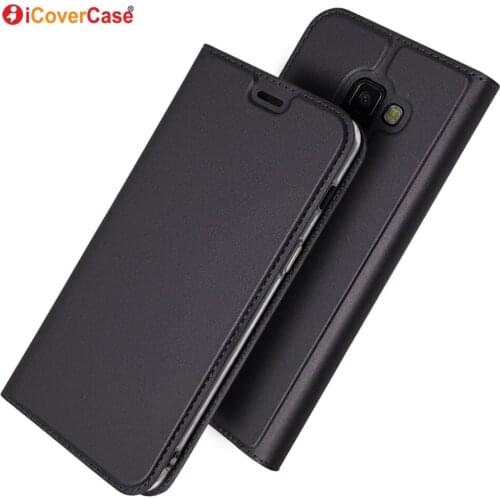 For samsung a8 2018 case ultra-thin magnetic pu leather wallet flip stand case cover for samsung galaxy a8 2018 case a530 cover