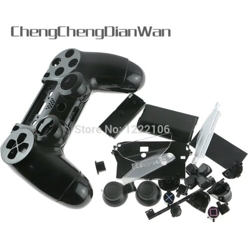 1set JDS-001 JDM-011 colorful Shell case with Button Kits for PS4 Playstation 4 V1 Controller Housing Shell Case Cover