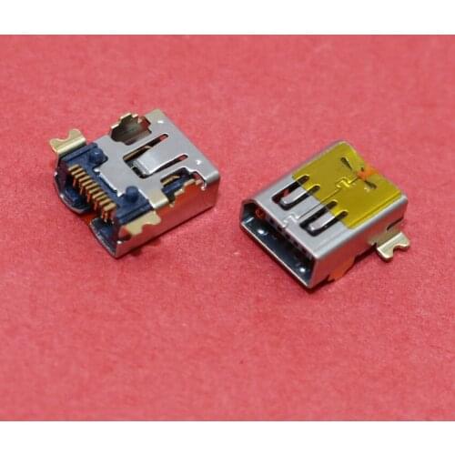 ChengHaoRan 1 Piece 11Pin Mini usb jack charge port USB connector socket for Nokia/For HTC P3300 P3400 P800W D600,MI-035