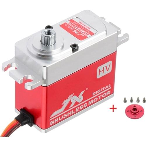 JX BLS-HV7032MG 32KG Large Torque High Voltage Metal Gear Brushless Digital Servo For RC 1:8 1:10 Car Crawler Fix-Wing Robot