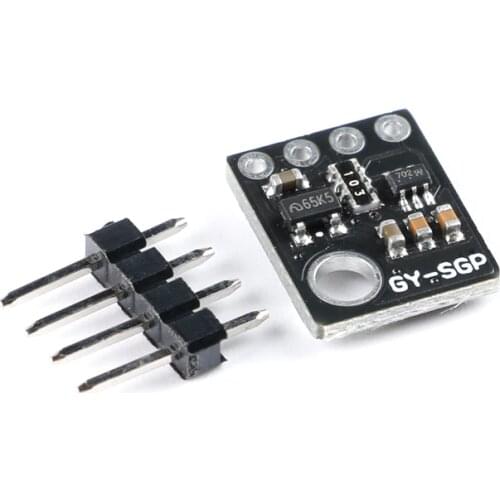 SGP30 Gas Sensor Module Air Quality TVOC eCO2 Carbon Dioxide Measurement GY-SGP30 IIC I2C Formaldehyde Air Detector 3.3V 5V