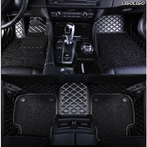 LIGOLIGO Custom car floor mat for chery tiggo 3 5 qq 3x 5x 4 8 for chery all models Auto accessories foot mats for cars