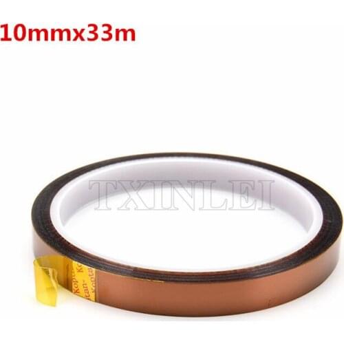 50 Pcs/lot Polyimide tape film High Temperature for BGA Soldering 10mm x 33m