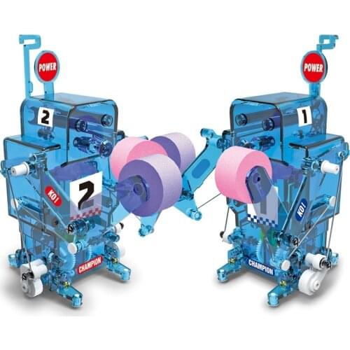 Boxing Robot STEM Toys Physical Experiment Toy Science Education Toy, Creative Physics Experiment Learning Toys for Children