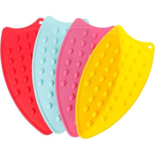 Silicone Iron Rest Pad For Ironing Board Heat Resistant Mat Dotted Bubbled