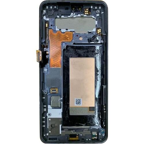 Super AMOLED 6.4" For LG V50 LCD Display Touch Screen Digitizer Assembly For LG V50 ThinQ 5G LCD Display Frame Replacement