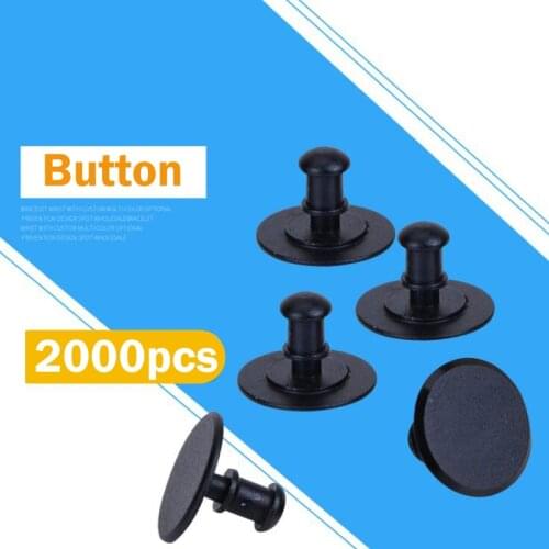 2000Pcs/Pack Button Clasp For Xiaomi Mi Band 5 4 3 2 Accessories Replace Metal Plastic Buttons Fit Mi Band 5 4 Silicone Strap