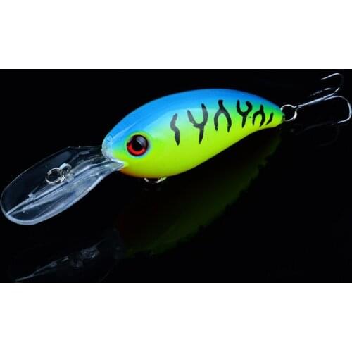 1pcs 3D Eyes Fishing Lure 10cm/15g High Quality Artificial Hard Bait Bass Crankbait 22 Colors Available Fishing Tackle