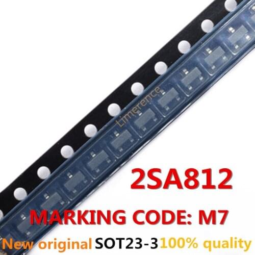 100PCS 2SA812 SOT23 MARKING CODE: M7 Support the BOM one-stop supporting services