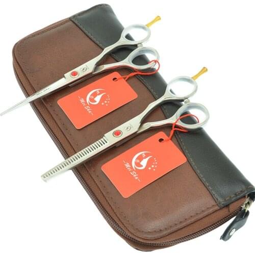 5.5 Inch Professional Pet Grooming Scissors Stainless Steel Dog Hair Cutting Shears Thinning Clippers Animal Beauty Tools A0037A