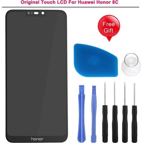 6.26 For Huawei Honor 8C BKK-LX1 LX2 BKK-L21 LCD Display + Touch Screen Digitizer Assembly Replacement with FreeTools