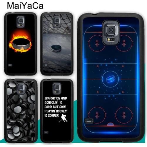 Hockey Ice Rink Burning Hockey Case For Samsung A21S A20e A71 A51 A10 A40 A50 A70 Galaxy S20 Plus S10 S9 Note 20 Ultra