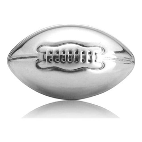 Football Reusable Frozen Stones 304 Stainless Steel Ice Cubes Used for Whiskey Cooler Rock Vodka Beer Drinks Lasting Ice Cold