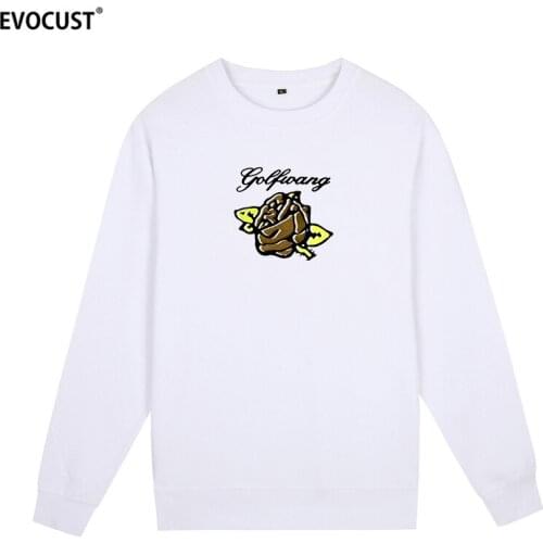Golf Wang flower Tyler The Creator hip hop rapper music Sweatshirts Hoodies men women Skate unisex Combed Cotton