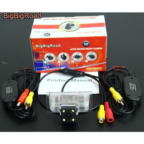 BigBigRoad Car Rear View Backup Camera For Nissan Altima / TIIDA / Almera 2003 / Sentra Pulsar 2013 2014 2015 / Paladin Roniz