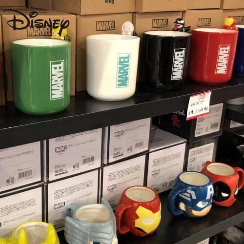 Marvel Superhero mugs glass jar sugar jar piggy bank Ceramic cup coffee cup Milk cup gift cup drinking cup Eco-Friendly