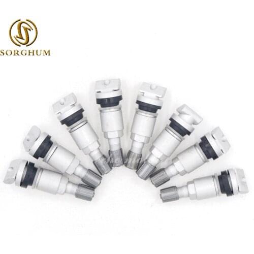 8PCS New TPMS Tire Valves Alloy Tubeless Valve Tyre Pressure Monitoring System Sensor Stem For Volvo Sonata