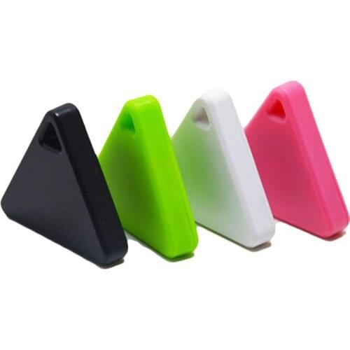 Portable Triangle Mini Bluetooth-compatible Tracker GPS Locator Anti-lost Tag Alarm Tracker for Child Pets Dog Keys Pet Products