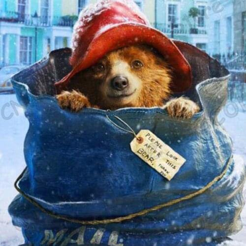 Christmas Gifts Cartoon Bears Diy Diamond Painting Cross Stitch Rhinestones Diamond Embroidery Resin Mosaic Handicrafts