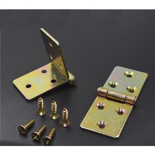 Thickening Iron Flap Hinge Tabletop Hidden Folding Hinges