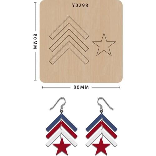 Cutting Dies Leather Knife Cut Die Customized Key Ring DIY Key Case Pendant Making Decor Supplies Dies Template