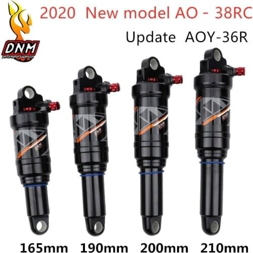 DNM AO-38RC Update AOY-36 Bike Coil Rear Shock 165/190/200/210mm Bicycle Suspension Parts Double air Rear Shock With Lockout