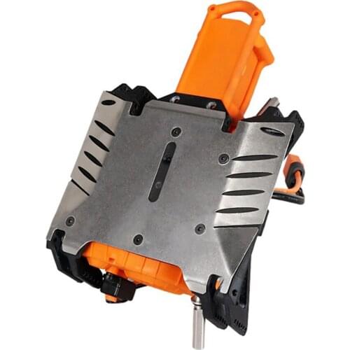 Stainless Steel Guard Board Chassis Plate Upgrade Parts for KYX AXIAL 1/10 RBX10 RYFT Model Off-Road Car