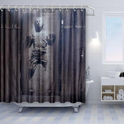Factory Han Solo in Carbonite Shower Curtain