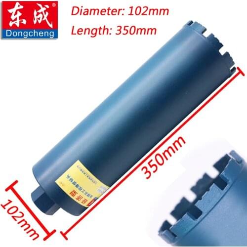 102 x 350mm Diamond Drill Bit With Water, Diameter: 102mm, Length: 350mm. Diamond Core Bit For Wall, Concrete, Bridge Drill Hole