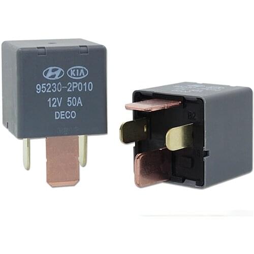 2pcs For Hyundai 4pin 12V 50A 95230-2P010 Air Conditioner High Power Car Relay 39160-37110