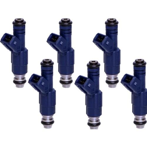 6PCS OEM B osch 0280155712 Fuel Injectors for C adillac Catera Saab 9-5 900 2.5L