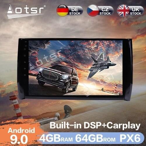 Aotsr Android 9.0 PX6 RAM 4GB Car Radio Player GPS Navigation DSP Car Auto Stereo Video HD Multimedia For SKODA KODIAQ 2017-2018