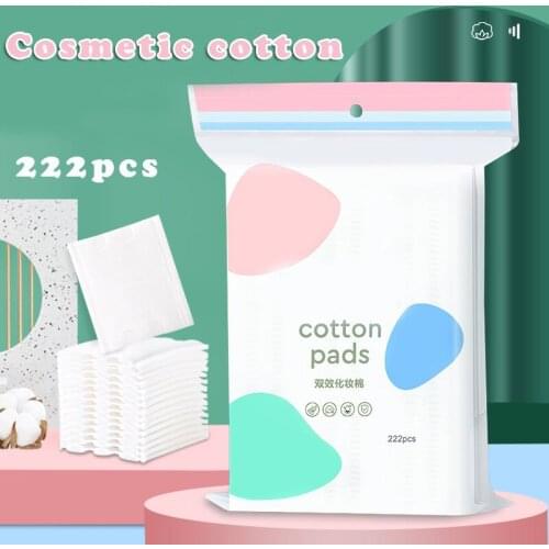 Cosmetic Cotton Pad 222 Pieces Of Makeup Remover Pad Cotton Pad Facial Cleansing Paper To Wipe Makeup Tools Hot MPwell