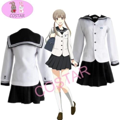 COSTAR Anime Prince of Stride Costume Sakurai Nana Cosplay Academy School Uniform Coat Tops Skirt Women Girl Casual Sailor Suit