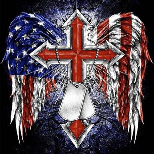 Flag pendant diamond 5D DIY paintings full square/roundEmbroidery Pattern 3D Cross stitch kits mosaic wall stickers