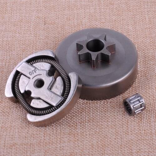 LETAOSK High Quality Clutch Assembly Bearing Drum Set Fit for HUSQVARNA 36 41 136 137 141 142 Chainsaw