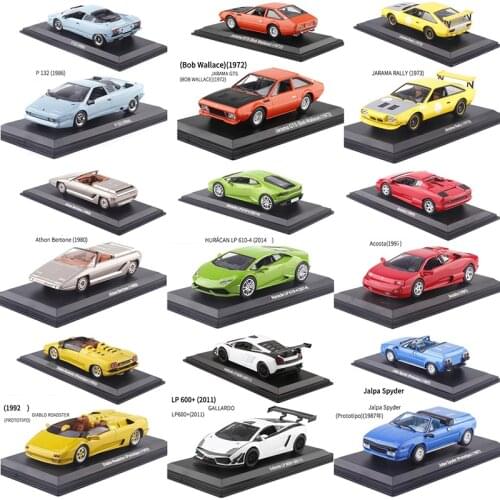 1/43 Alloy Classic Racing Car Rally Car Model Die-casting Car Toy Collection Display Hot Toys Christmas Toys