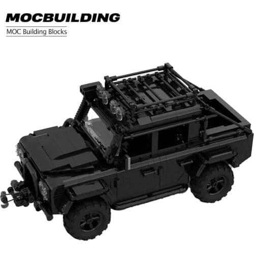 Suv-land Rover SVX Ghost MOC SUV Model Assembled Building Block Parts Childrens Toys Birthday Gifts