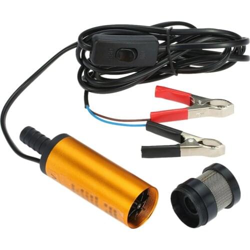 High-quality 2018 Oil Diesel Fuel Water Pump 12V Transfer Pump for Car Caravan Marine Boat