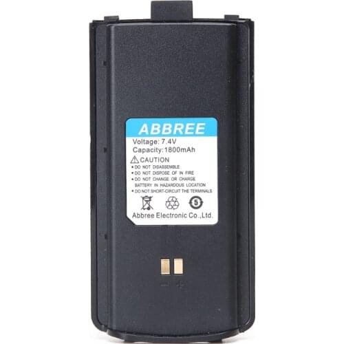 Original ABBREE AR-F6 7.4V 1800mah Li-ion Battery For Abbree Walkie Talkie AR-F6 Series 2 Way Radio Accessories