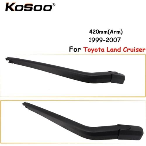 KOSOO Auto Rear Car Wiper Blade For Toyota Land Cruiser,420mm (1999-2007) Rear Window Windshield Wiper Blades Arm,Car Accessorie