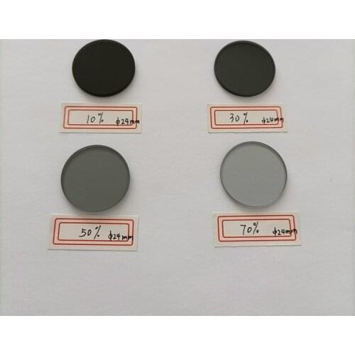 Dimming Film, Neutral Gray Glass, Filter Lens, Diameter 24Mm