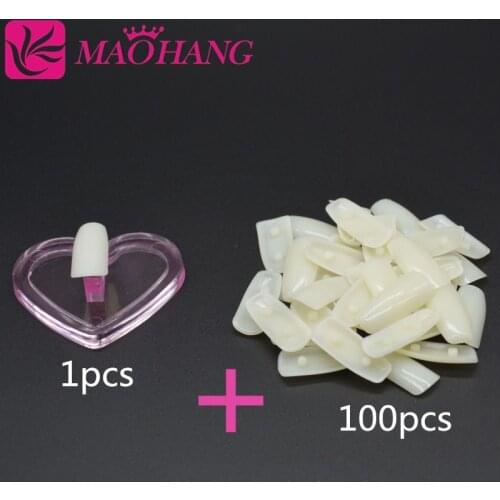 1pcs nail training frame+100pcs false tips Professional Nail Trainer Tool Adjustable Nail Art frame Practice DIY Training Tools