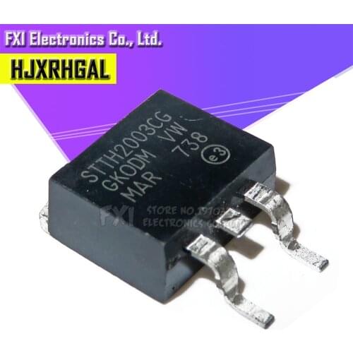 10PCS STTH2003CG STTH2003 TO-263 TO263 new original