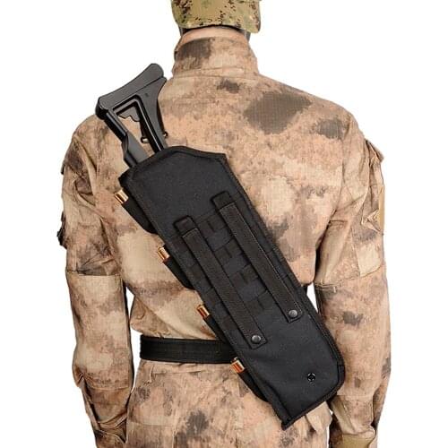 19inch Tactical Rifle Shotgun Bag Scabbard Holster Military Gun Carry Backpack Protection Case Assault Long Gun Knife Bag