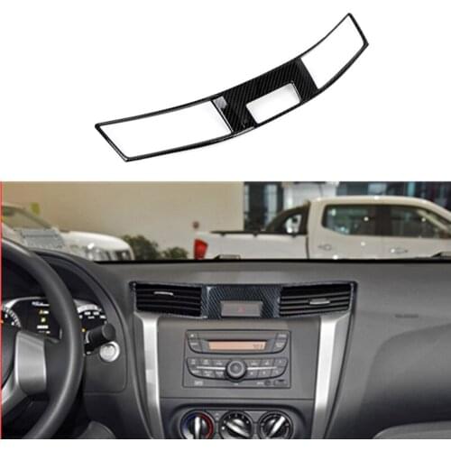 Accessories For Nissan Navara NP300 2017 2018 2019 Interior Center air outlet Decoration Cover Trim