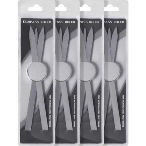 1pc Microblading Balance Compass Ruler Tattoo Positioning Ruler For Eyebrow Design Golden Ratio Ruler Measurement Tool