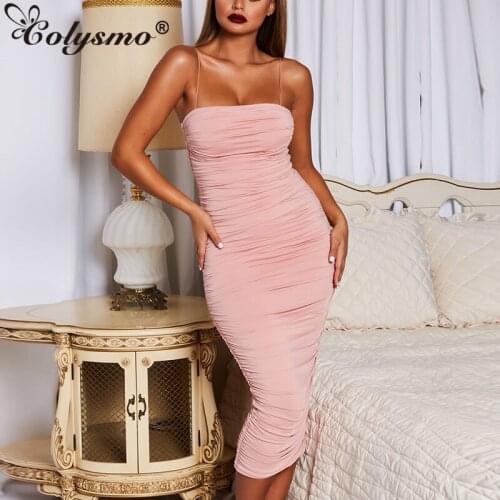 Colysmo Pink Summer Dresses