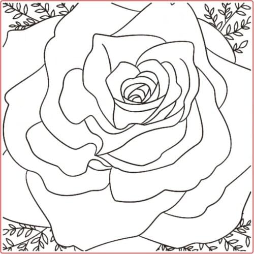 Flower Clear Stamp Or stamp for DIY Scrapbooking/Card Making/Kids Fun Decoration Supplies A084